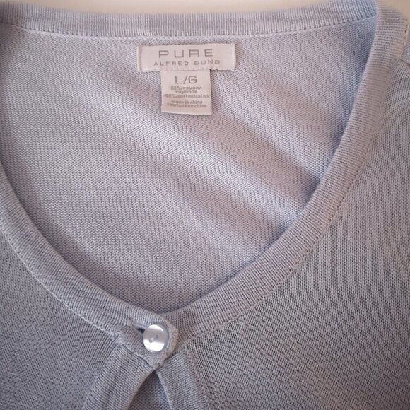 Alfred Sung Ladies Button Front Short Cardigan - Picture 4 of 9